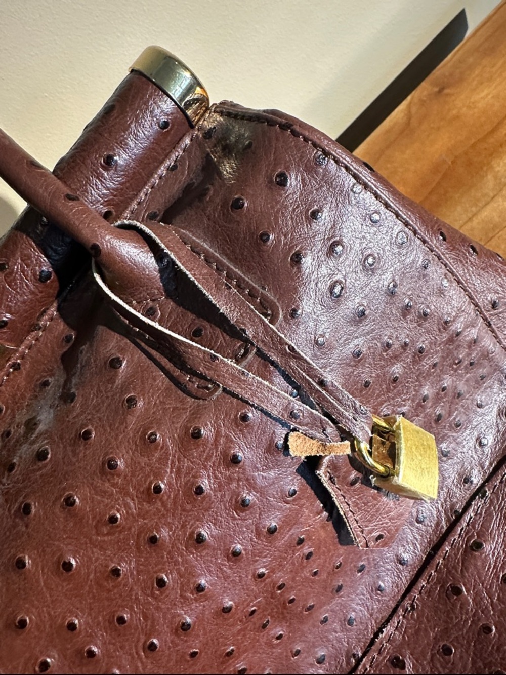 Italian Made leather purse - Picture 5 of 11